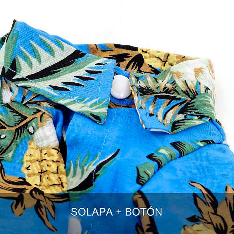 guayabera perro celeste 7 5