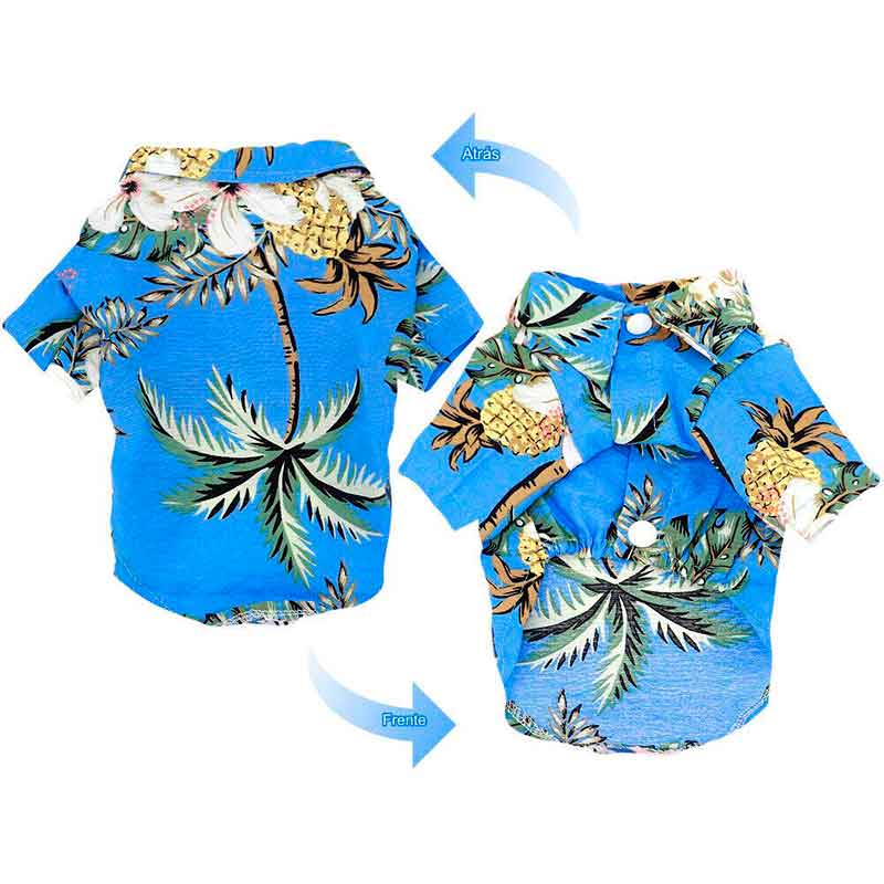 guayabera perro celeste 7 7