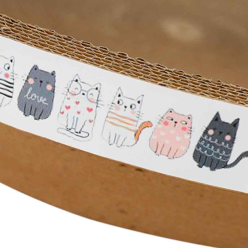 rascador Cama Circular Carton 7 2