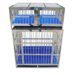 Jaulas para Hospitalización Veterinaria son jaulas  resistentes para perros, están hechas de acero inoxidable y tienen todas las piezas soldadas, lo que significa que nuestra jaula para perros puede evitar que incluso los perros  se escapen.