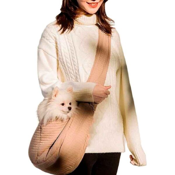 Bolso para Perro Pequeño Chile – Cruzado, Acolchado y Manos Libres