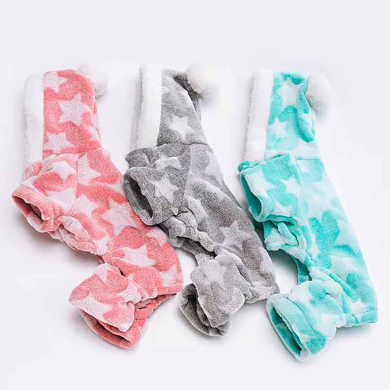 enterito para perro diseno estrellitas verde 4